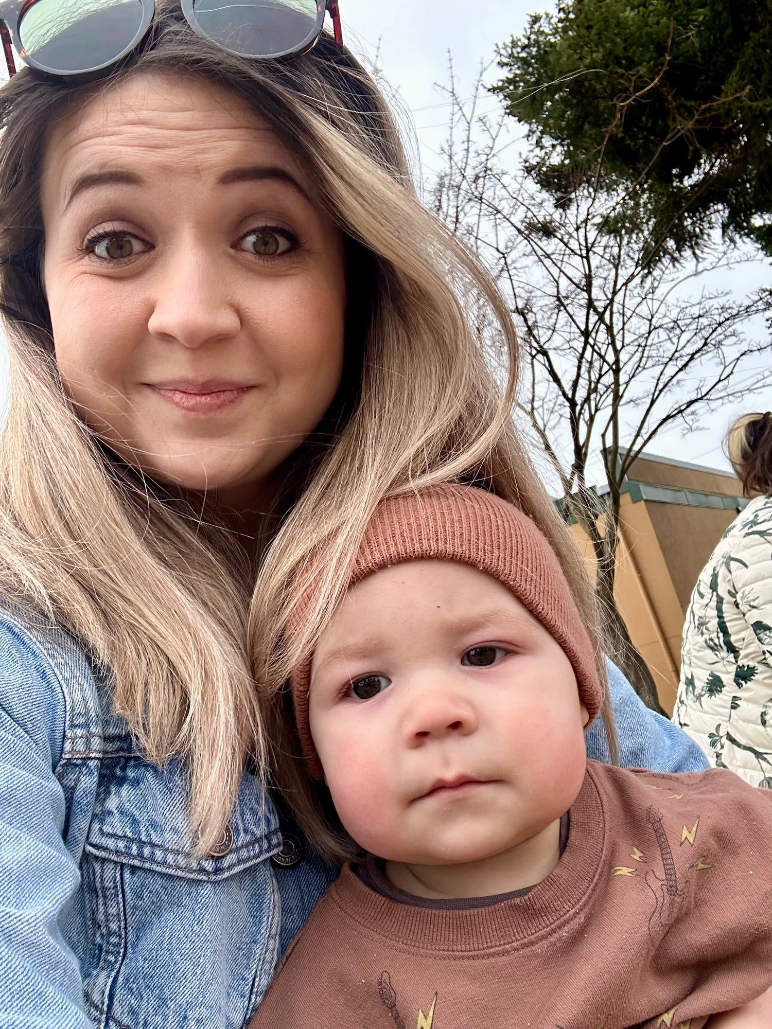 Tori and Her Son at the Park
